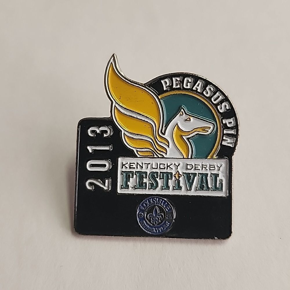 Kentucky Derby Festival KDF 2013 Sponsor Lapel Hat Pin